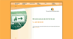 Desktop Screenshot of frauenhaus.li
